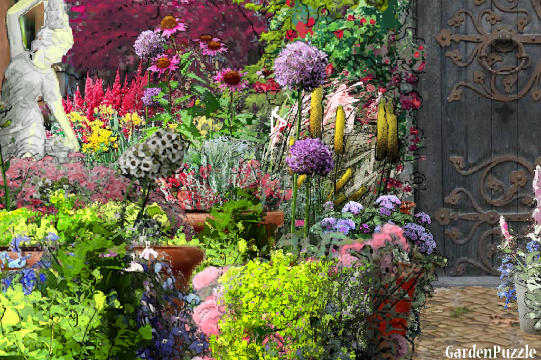 Garden design:Gardening in terracotta.