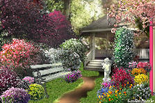 Garden design:angel