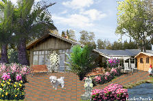 Garden design:casa rural